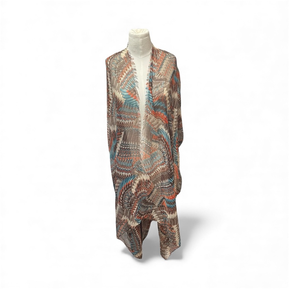 (NWOT) Subtle Luxury Pool to Party 5 in 1 Scarf/Wrap/Dress/Kimono/Skirt